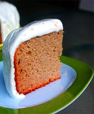Banana Cake with Marshmallow Frosting 