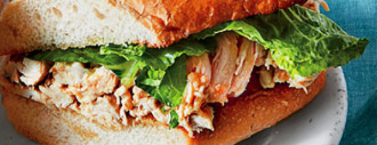 Chicken Caesar Salad Sandwiches