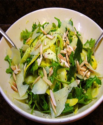 Shaved Summer Squash Salad 