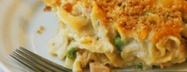 A Tuna Noodle Casserole that Will Make Even Mad Men Smile
