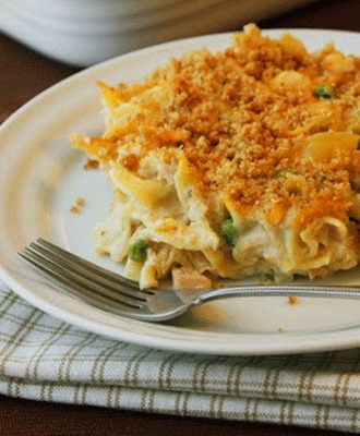 A Tuna Noodle Casserole that Will Make Even Mad Men Smile