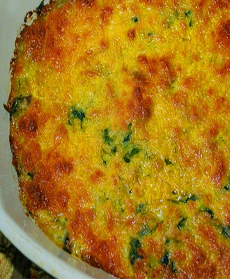 Spinach & Rice Casserole 