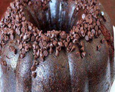Chocolate Sour Cream Bundt Cake