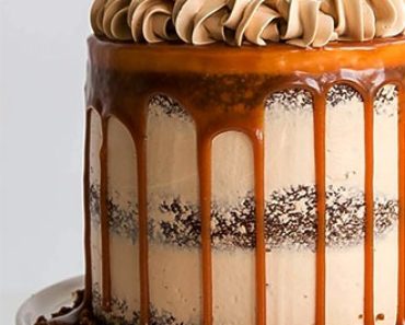 Gingerbread Cake with a Caramel Sauce
