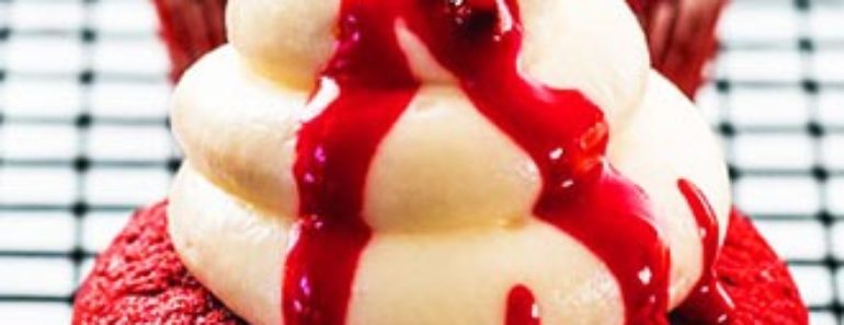 Mini Red Velvet Cupcakes