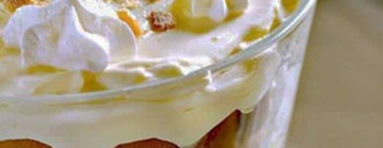 Comfort Food: A Perfect Banana Pudding