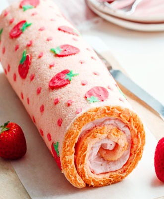 Strawberry Jelly Roll
