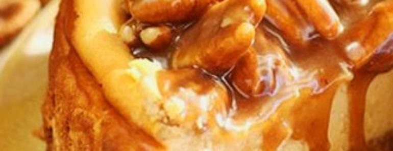 Caramel Pecan Cheesecake