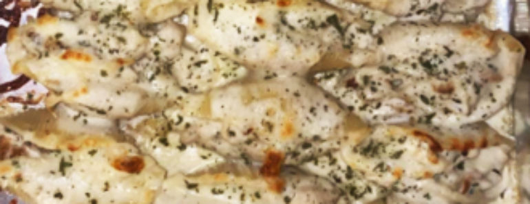 Chicken Alfredo Roll-ups