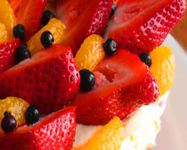 Egg-Free Fresh Fruit Cake