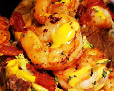 Shrimp Baked Potatoes