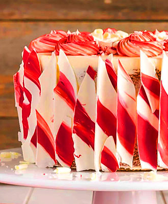 Candy Cane Cake 