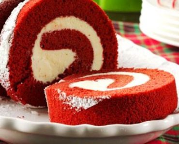 Red Velvet Cake Roll