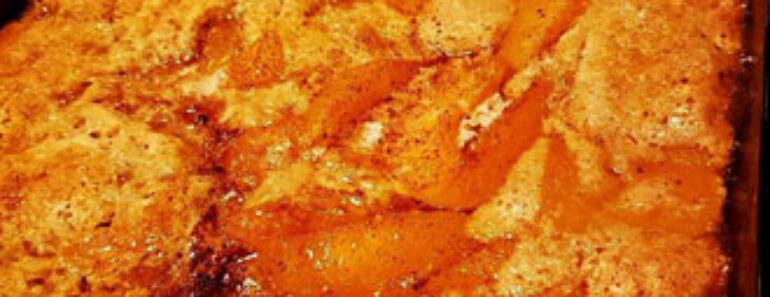 Old Fashion Peach cobbler