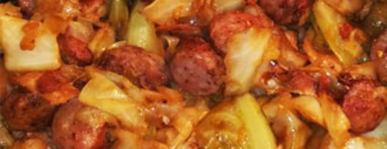 Cajun Cabbage Jambalaya
