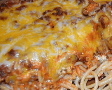 Million Dollar Spaghetti Casserole