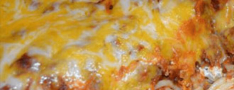 Million Dollar Spaghetti Casserole