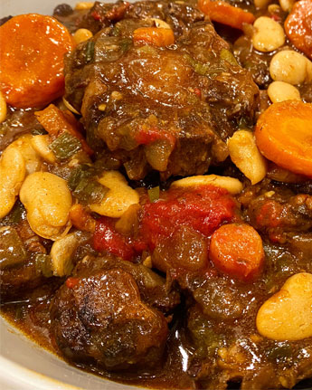Oxtails stew