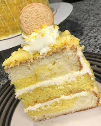 Lemon crunch cake - Picture of The Alley at Aiea Bowl, Oahu - Tripadvisor