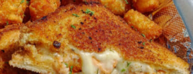 Salmon Grilled Cheese