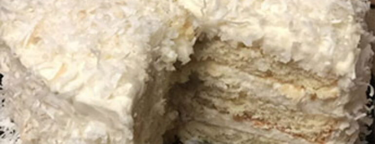 Creamy Coconut Cake