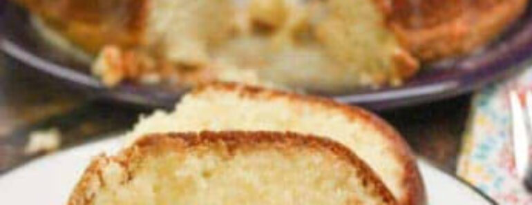 Old Fashioned Cream Cheese Pound Cake Recipe