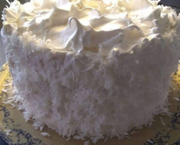 Coconut Cake with Seven minute Frosting