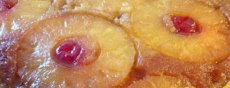 Pineapple Upside Down Cake