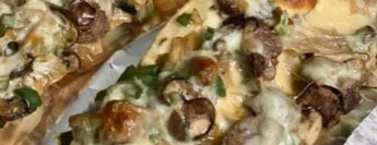 PHILLY CHEESESTEAK CHEESY BREAD