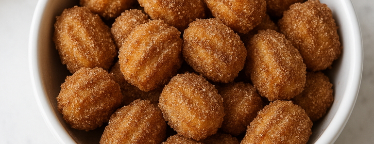 Healthy Air Fryer Churro Bites