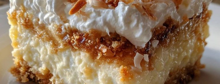 Coconut Cream Dream Bars