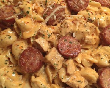 Creamy Cajun Chicken and Sausage Pasta