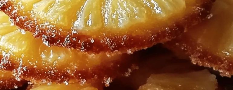 Mini Pineapple Upside Down Sugar Cookies