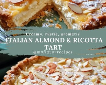 Italian Almond & Ricotta Tart