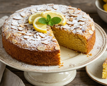 Flourless Lemon Almond Cake