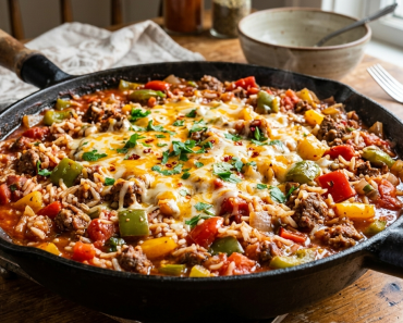 Unstuffed Pepper Skillet