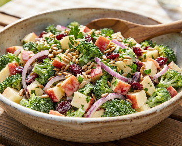 Honey crisp Apple Broccoli Salad