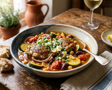 The Comforting Mediterranean Chicken Zucchini