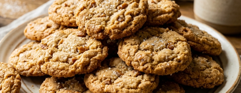 Crispy Butter Toffee Sugar Cookies