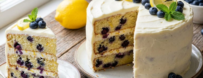 Lemon Blueberry Cake