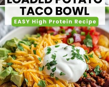 Loaded Potato Taco Bowl