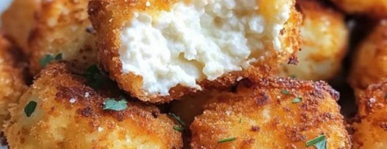 Two Ingredient Cottage Cheese Tots