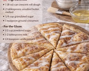 Cinnamon Sugar Pizza