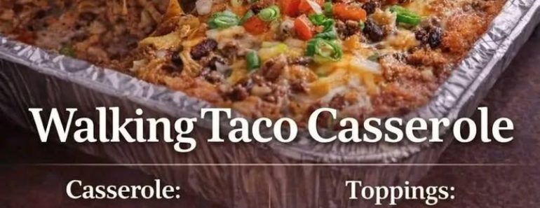 Walking Taco Casserole