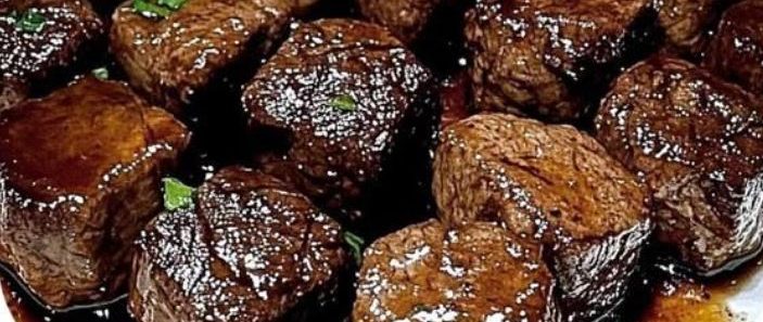 Mouthwatering Crockpot Steak Bites