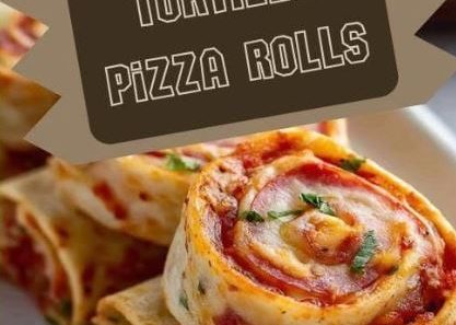 Easy Tortilla Pizza Rolls
