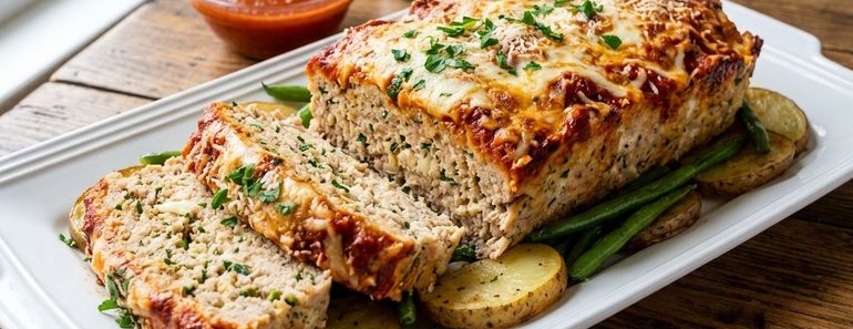 Parmesan Chicken Meatloaf